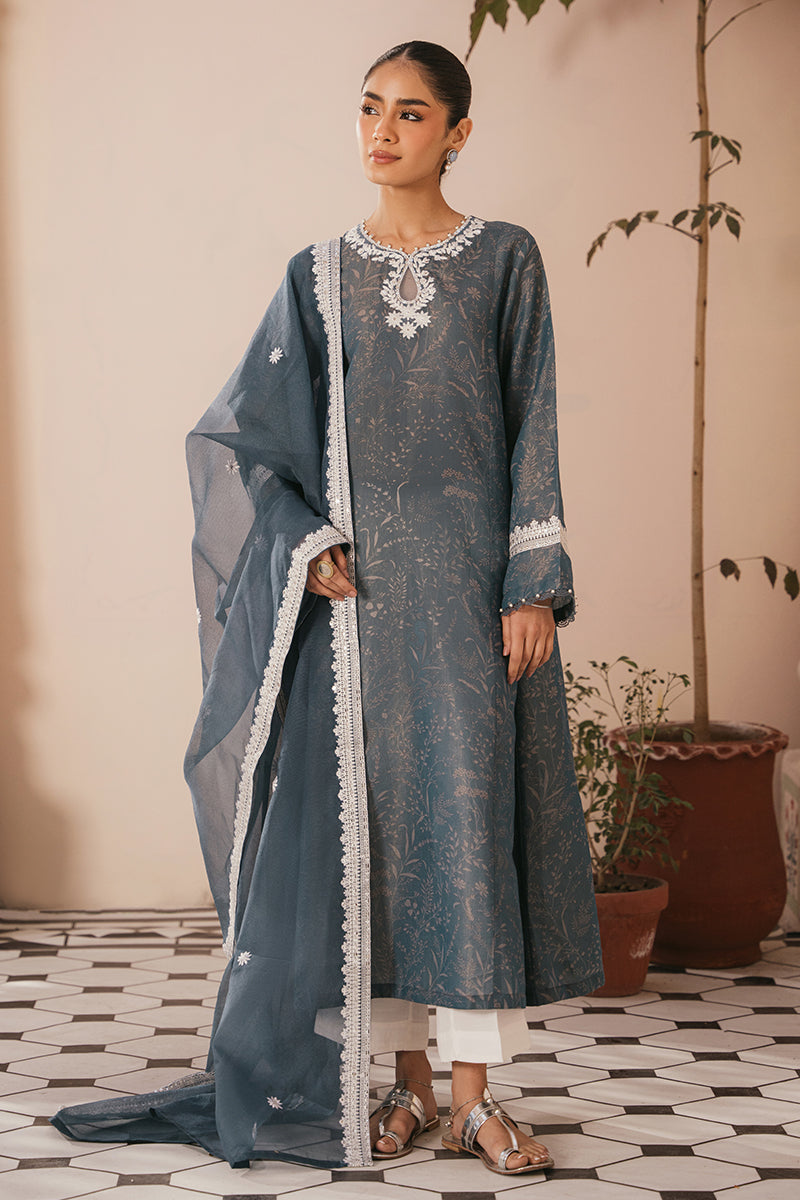 Cross Stitch | Eid Collection | MIDNIGHT SKY - by - Libasekhas UK - Registered Vendor of : Cross Stitch - 100% Original Designer Dresss