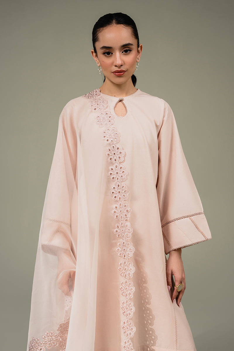 Cross Stitch | Eid Collection | PINK SHADOW - by - Libasekhas UK - Registered Vendor of : Cross Stitch - 100% Original Designer Dresss