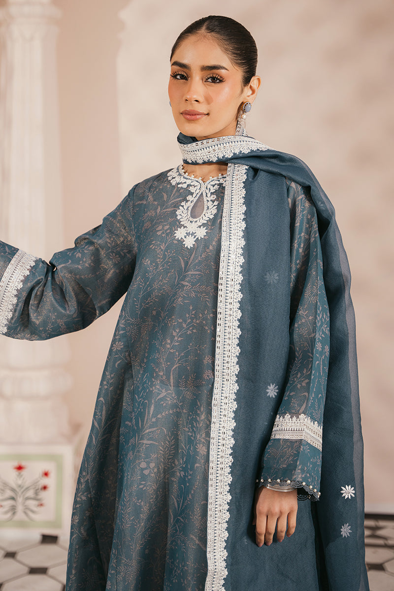 Cross Stitch | Eid Collection | MIDNIGHT SKY - by - Libasekhas UK - Registered Vendor of : Cross Stitch - 100% Original Designer Dresss
