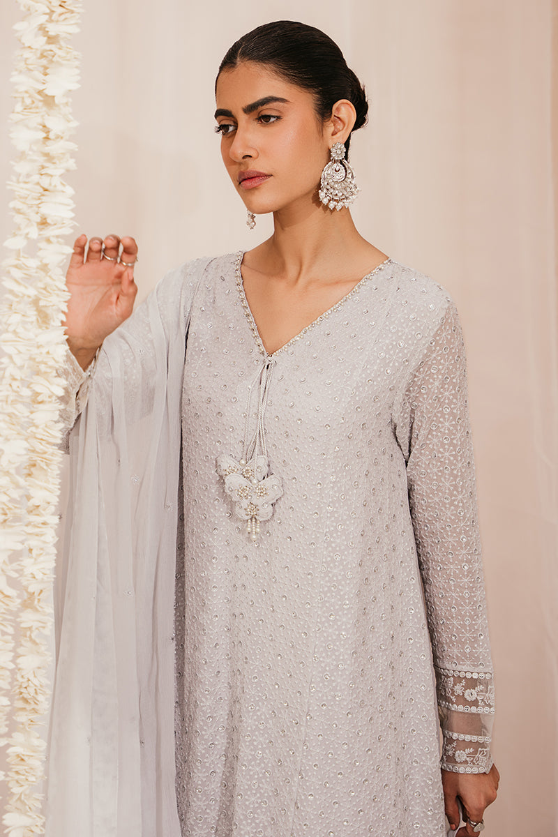 Cross Stitch | Eid Collection | LUNAR ROCK - by - Libasekhas UK - Registered Vendor of : Cross Stitch - 100% Original Designer Dresss