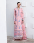 Roheenaz | Floral Reverie Luxury Lawn | Crystal Glow - by Libasekhas UK - Registered Vendor of : Roheenaz - 100% Original Designer Dress