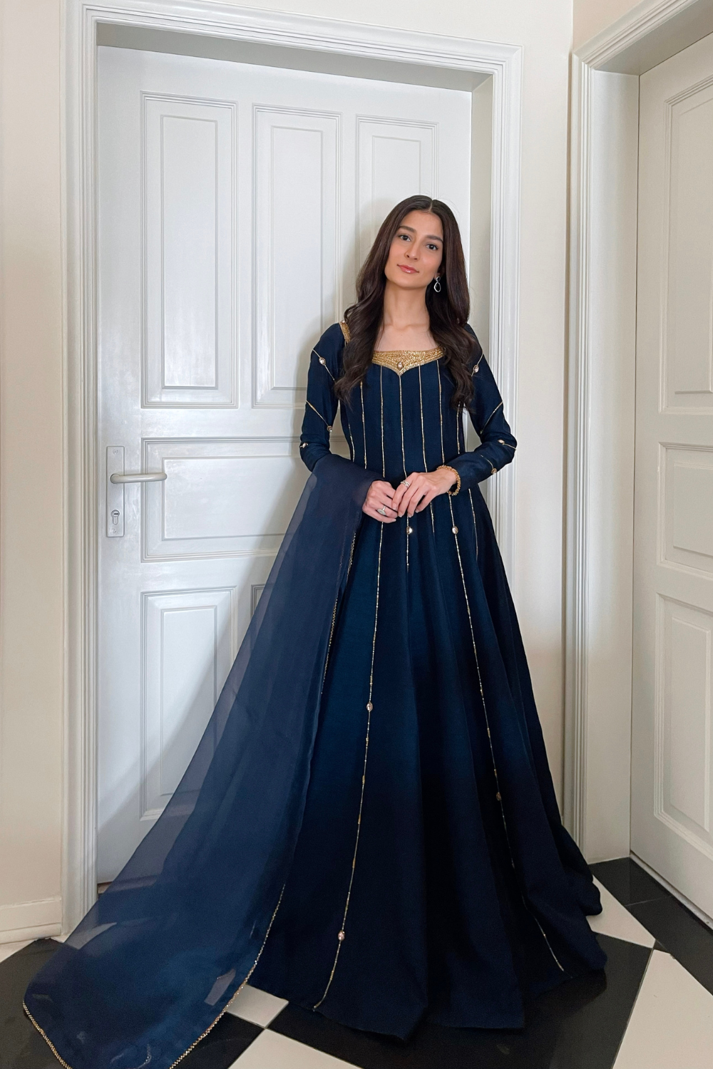 Caia | Pret Collection | CRYSTALLINE - by - Libasekhas UK - Registered Vendor of : Caia - 100% Original Designer Dresss
