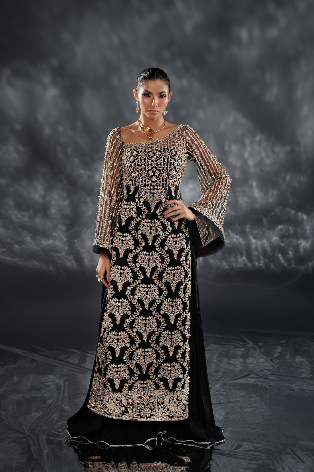 Ammara Khan | Kara Wedding Formals | D-01 - by - Libasekhas UK - Registered Vendor of : Ammara Khan - 100% Original Designer Dresss