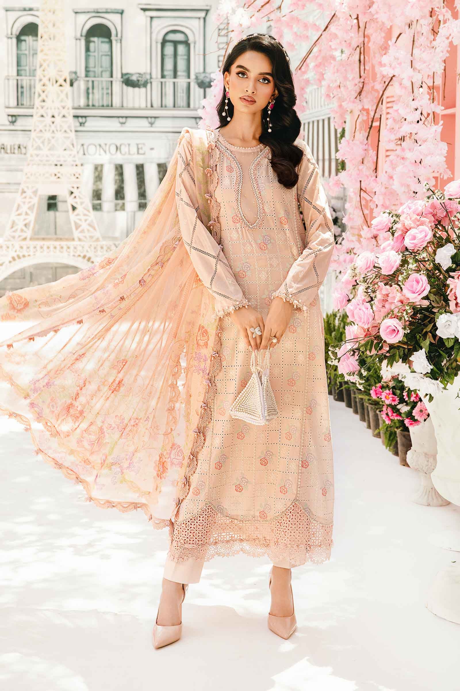 Maria B | M Prints Summer 25 | MPT-2601-A - by - Libasekhas UK - Registered Vendor of : Maria B - 100% Original Designer Dresss