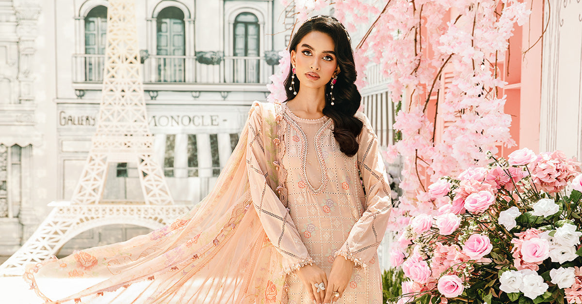 Maria B | M Prints Summer 25 | MPT-2601-A - by - Libasekhas UK - Registered Vendor of : Maria B - 100% Original Designer Dresss