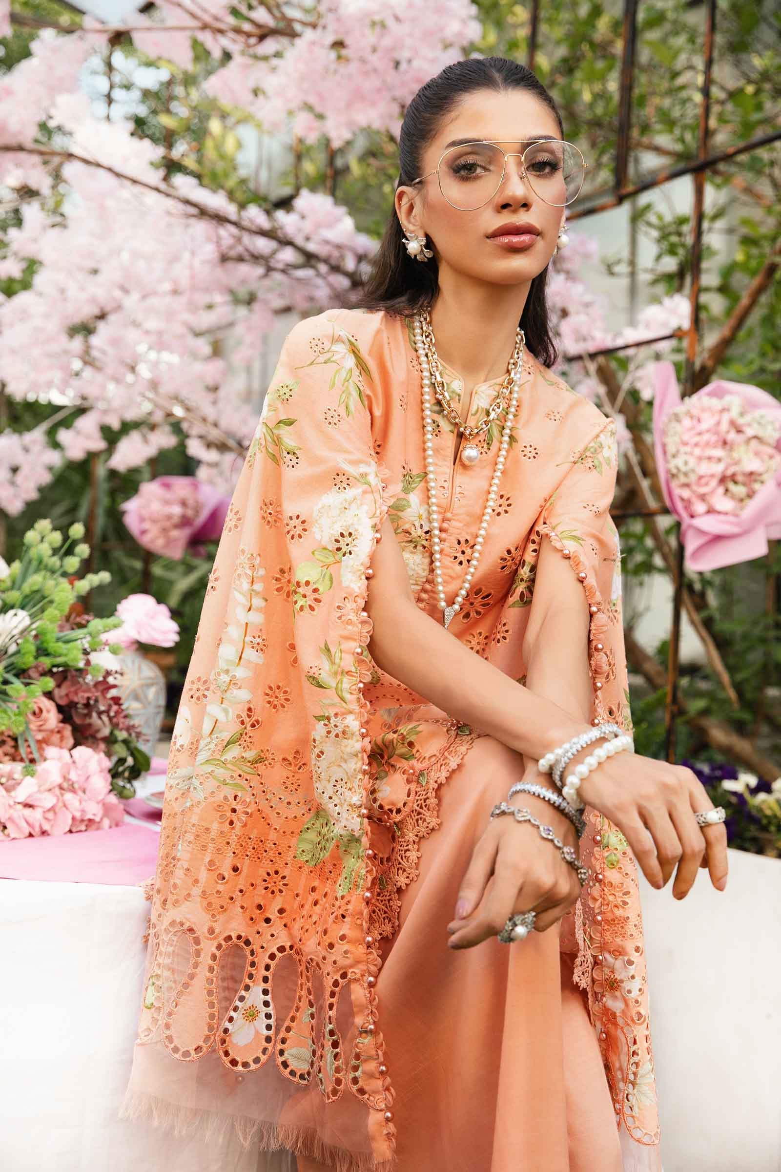 Maria B | M Prints Summer 25 | MPT-2602-A - by - Libasekhas UK - Registered Vendor of : Maria B - 100% Original Designer Dresss