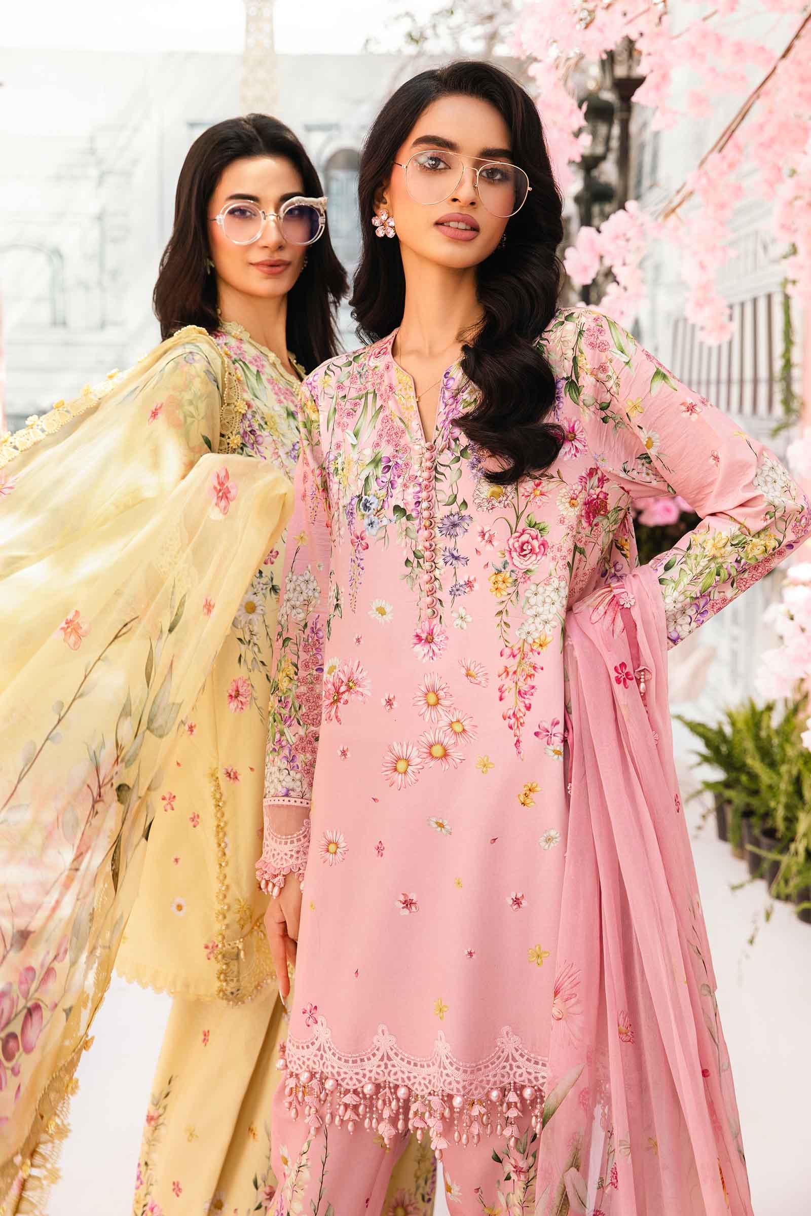Maria B | M Prints Summer 25 | MPT-2603-A - by - Libasekhas UK - Registered Vendor of : Maria B - 100% Original Designer Dresss