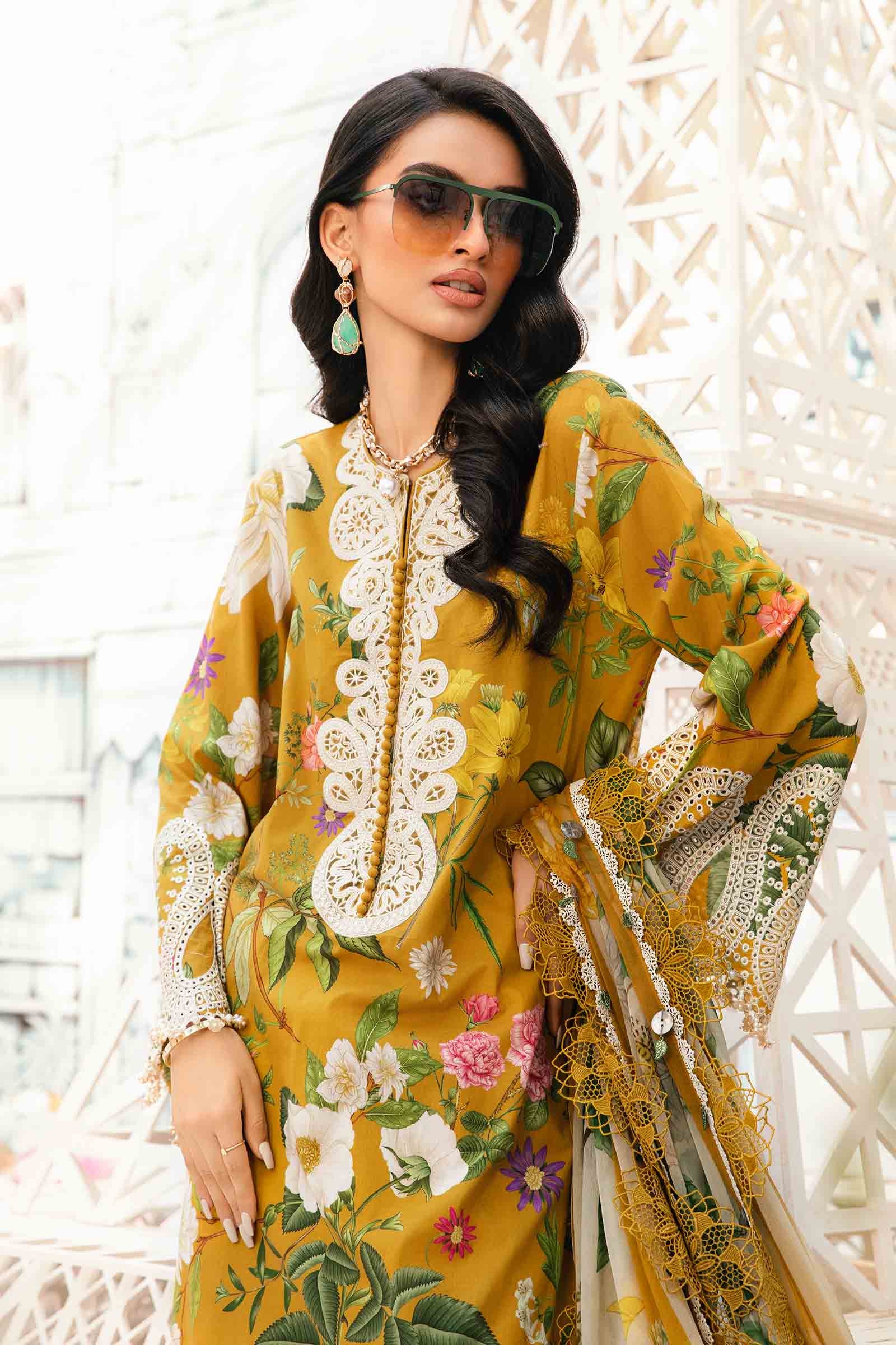Maria B | M Prints Summer 25 | MPT-2604-B - by - Libasekhas UK - Registered Vendor of : Maria B - 100% Original Designer Dresss