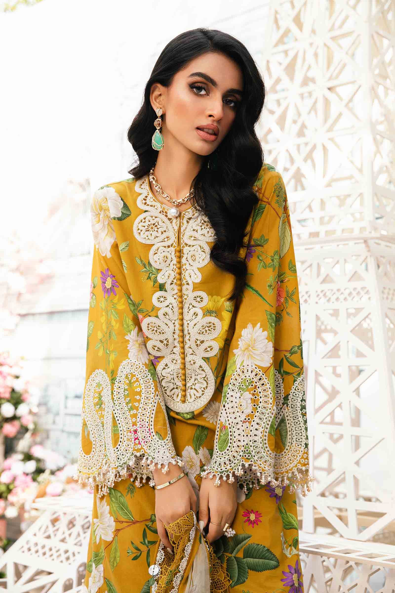 Maria B | M Prints Summer 25 | MPT-2604-B - by - Libasekhas UK - Registered Vendor of : Maria B - 100% Original Designer Dresss