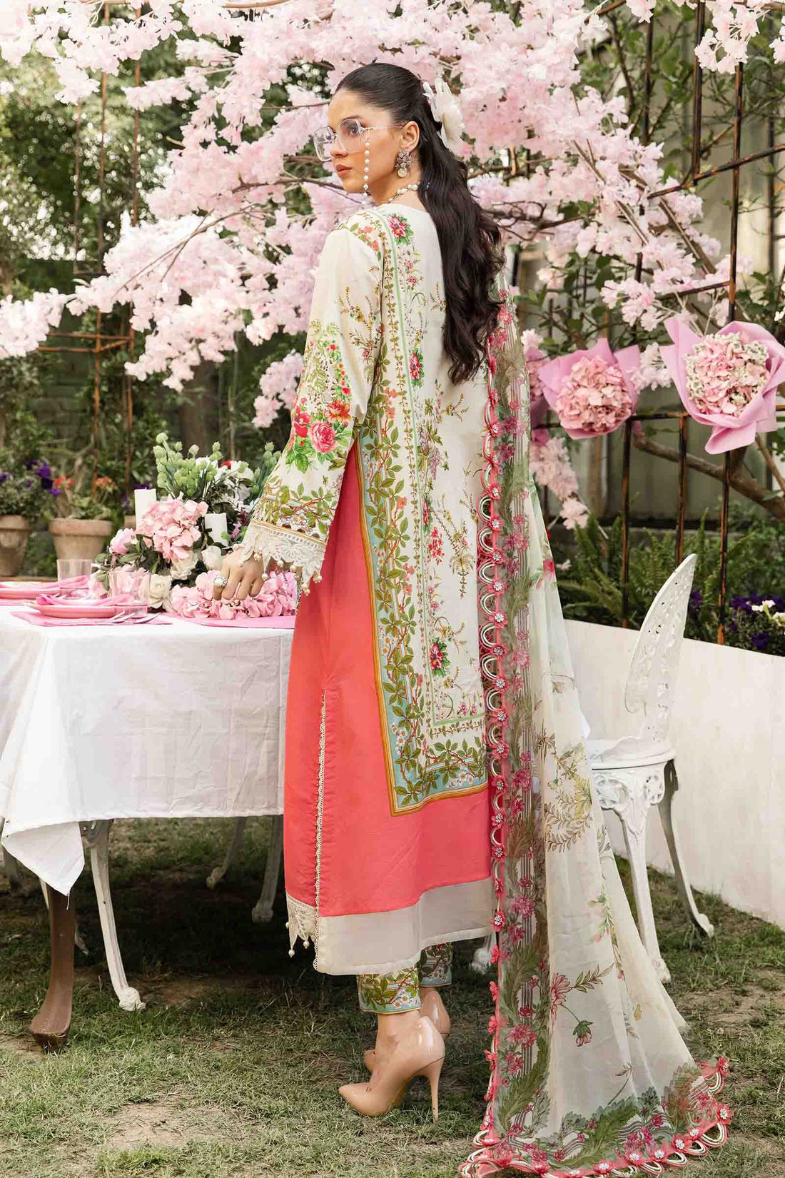 Maria B | M Prints Summer 25 | MPT-2605-A - by - Libasekhas UK - Registered Vendor of : Maria B - 100% Original Designer Dresss