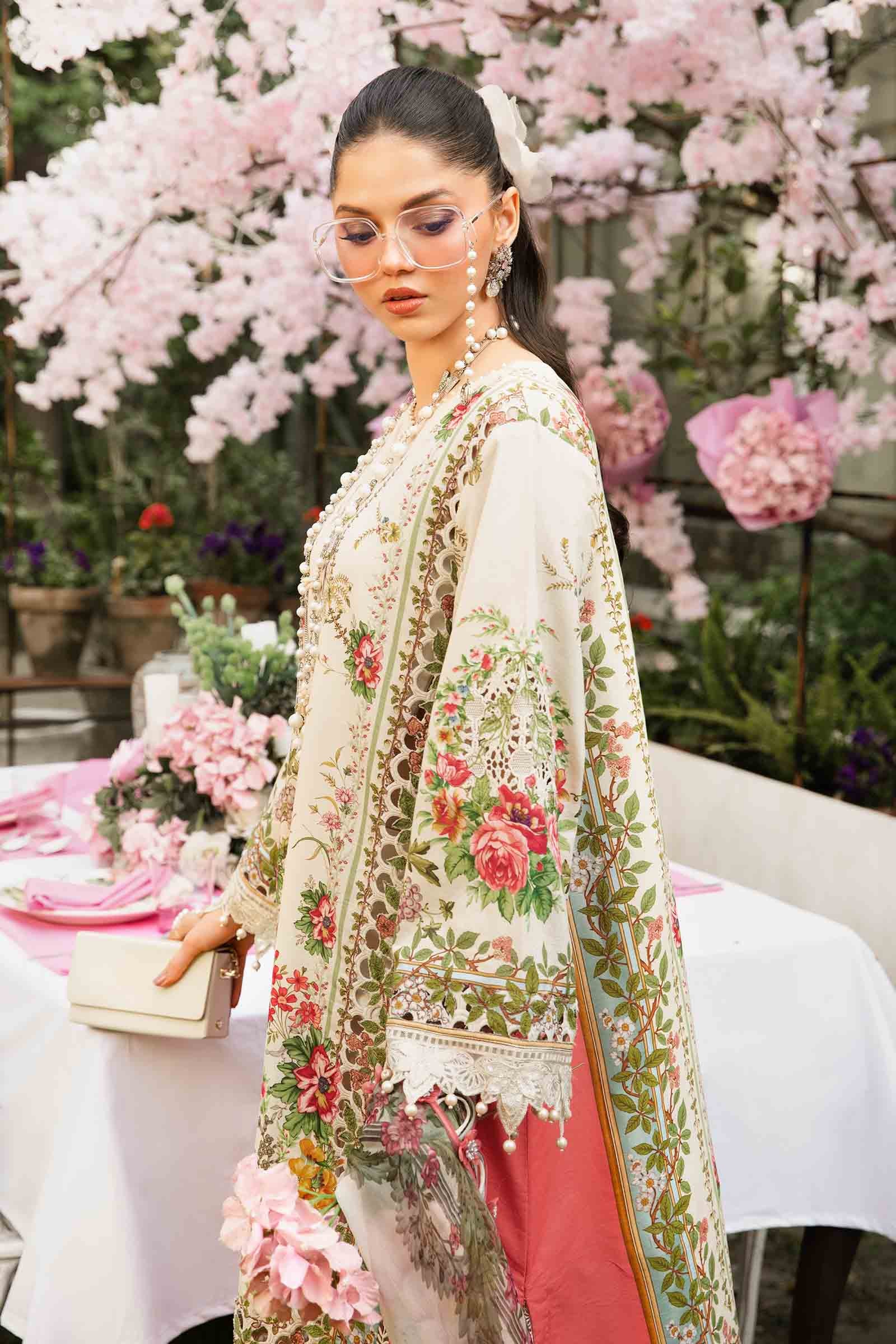 Maria B | M Prints Summer 25 | MPT-2605-A - by - Libasekhas UK - Registered Vendor of : Maria B - 100% Original Designer Dresss