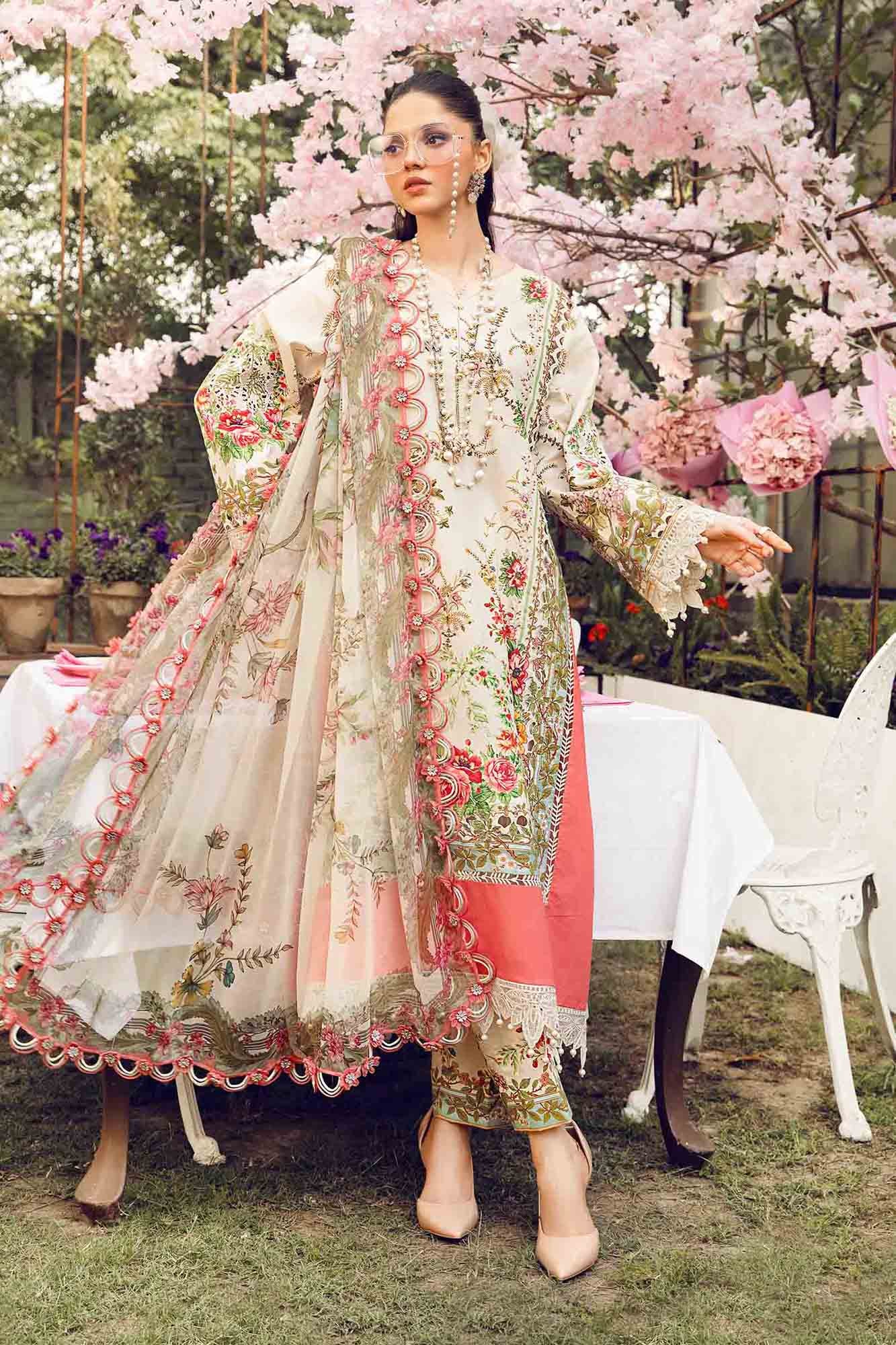 Maria B | M Prints Summer 25 | MPT-2605-A - by - Libasekhas UK - Registered Vendor of : Maria B - 100% Original Designer Dresss