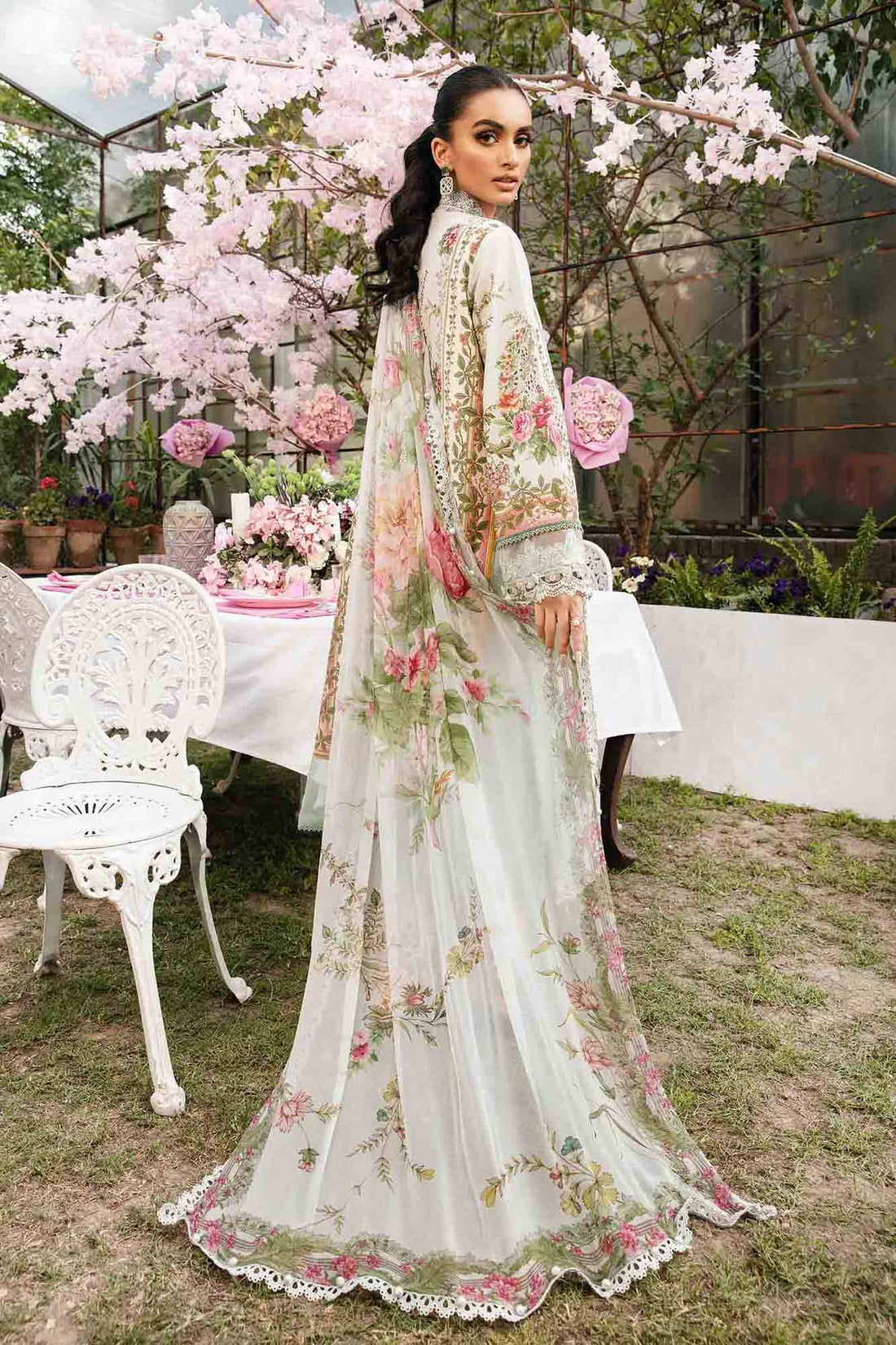Maria B | M Prints Summer 25 | MPT-2605-B - by - Libasekhas UK - Registered Vendor of : Maria B - 100% Original Designer Dresss