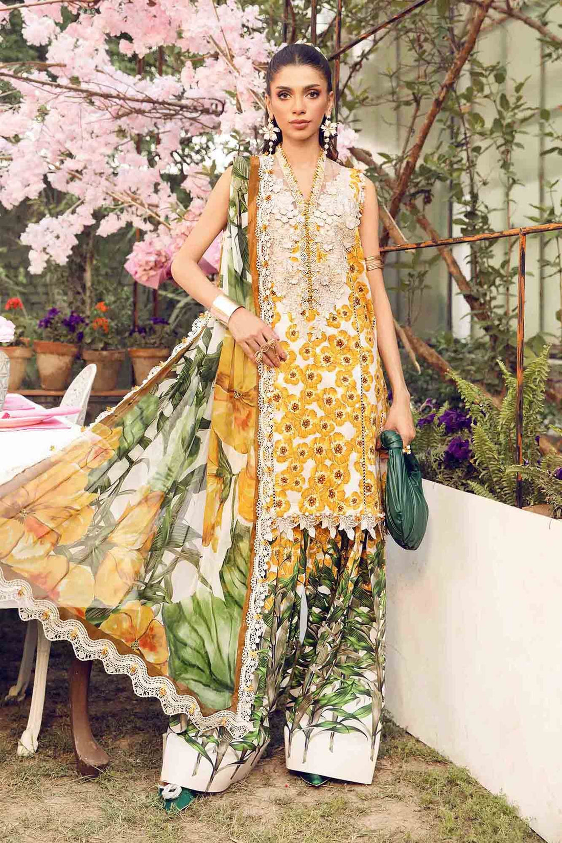 Maria B | M Prints Summer 25 | MPT-2606-A - by - Libasekhas UK - Registered Vendor of : Maria B - 100% Original Designer Dresss
