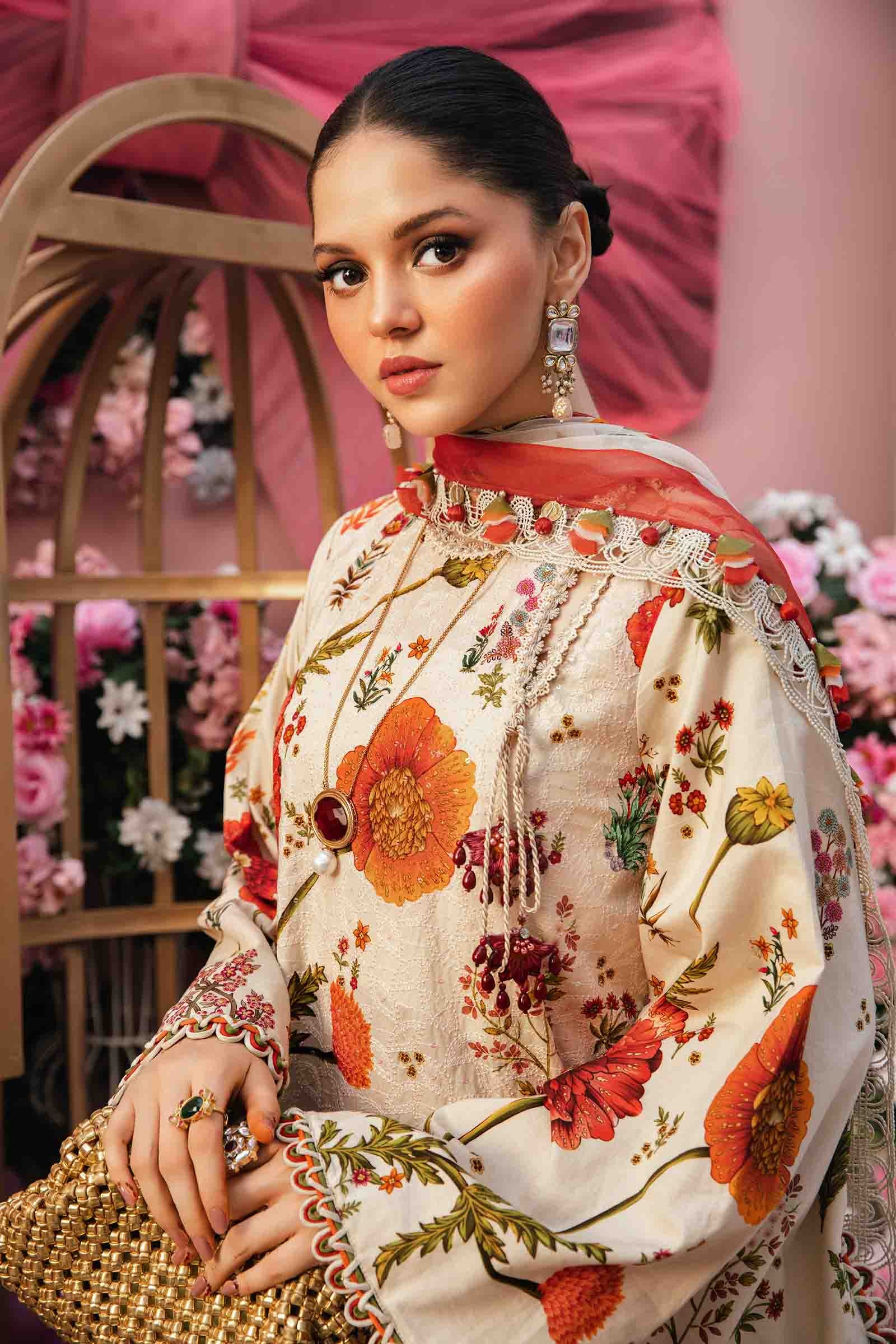 Maria B | M Prints Summer 25 | MPT-2607-A - by - Libasekhas UK - Registered Vendor of : Maria B - 100% Original Designer Dresss