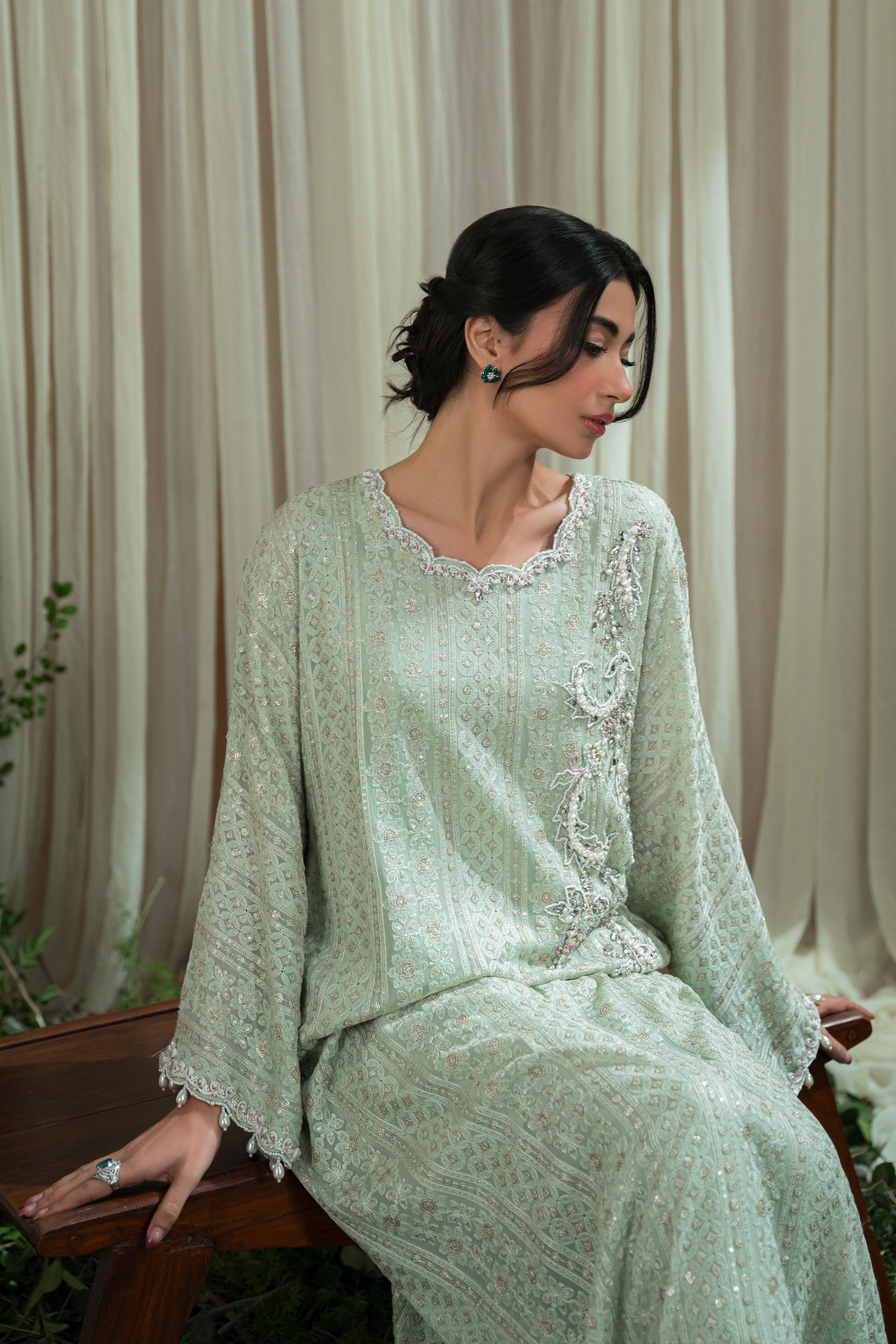 Ammara Khan | Sia 25 | D-08 - by - Libasekhas UK - Registered Vendor of : Ammara Khan - 100% Original Designer Dresss