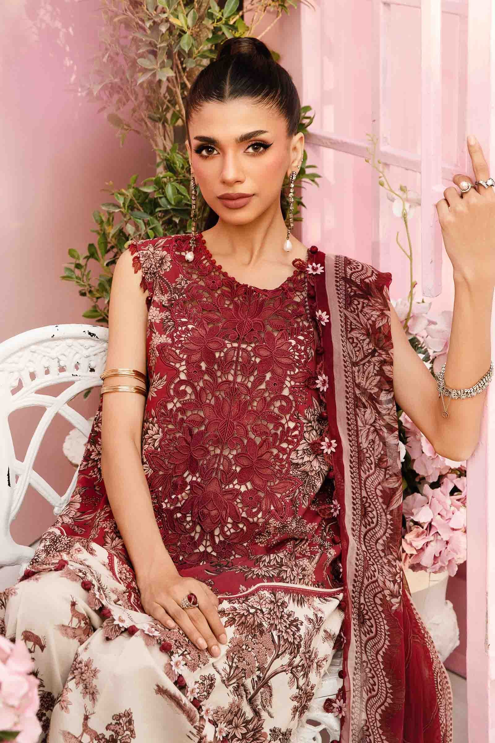 Maria B | M Prints Summer 25 | MPT-2608-A - by - Libasekhas UK - Registered Vendor of : Maria B - 100% Original Designer Dresss
