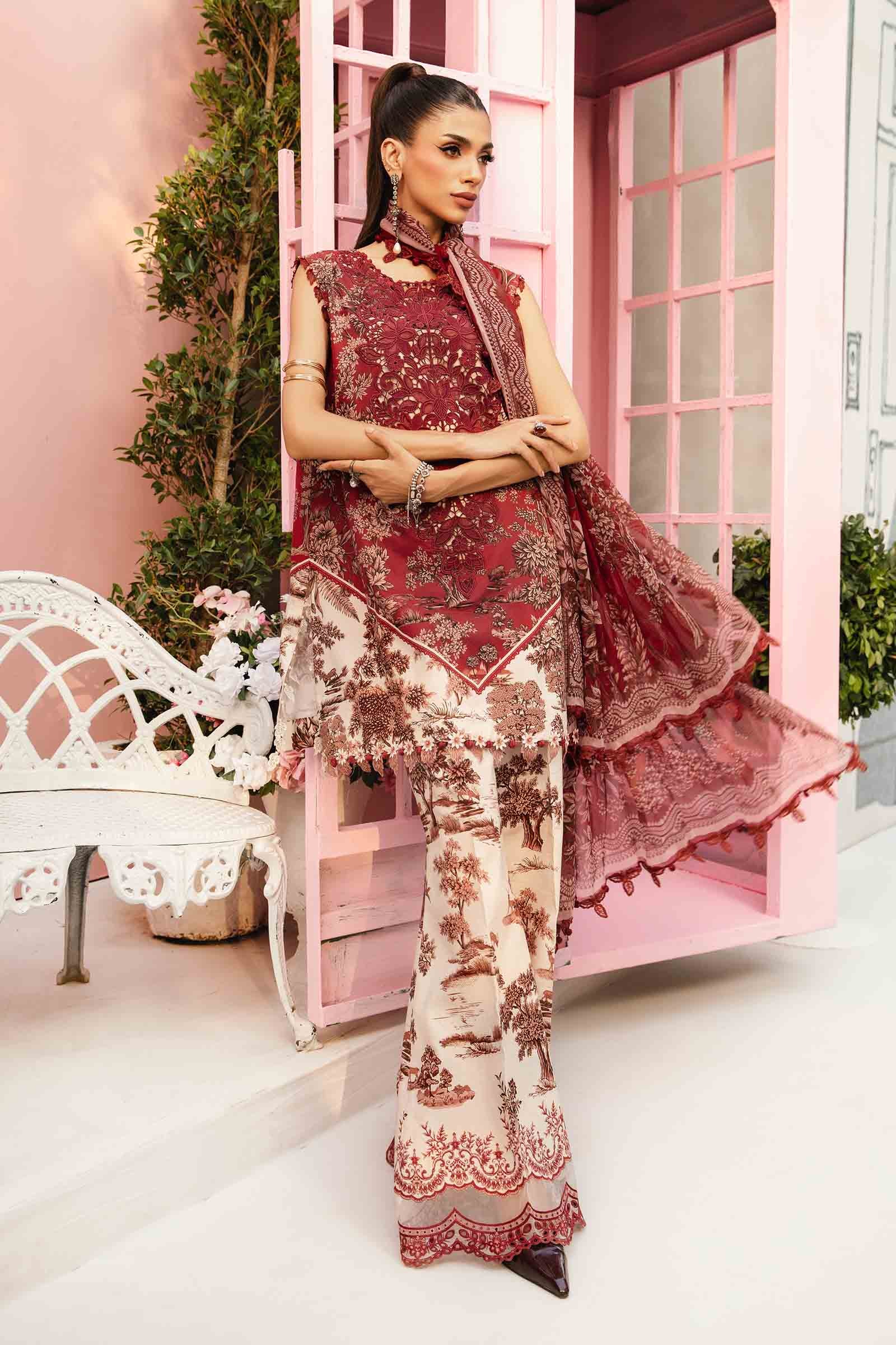 Maria B | M Prints Summer 25 | MPT-2608-A - by - Libasekhas UK - Registered Vendor of : Maria B - 100% Original Designer Dresss