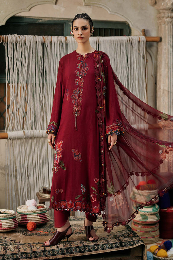 Maria B | M Prints Winter Fall 2026 | MPT-3110-A - by Libasekhas UK - Registered Vendor of : Maria B - 100% Original Designer Dress