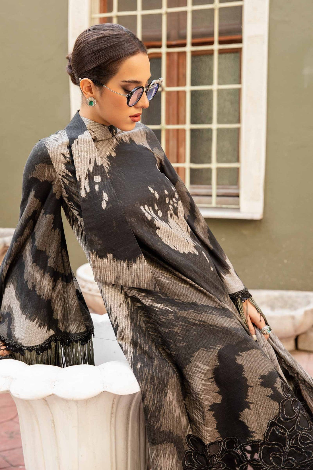 Maria B | M Prints Fall Edit 24 | MPT-2310-A - by - Libasekhas UK - Registered Vendor of : Maria B - 100% Original Designer Dresss