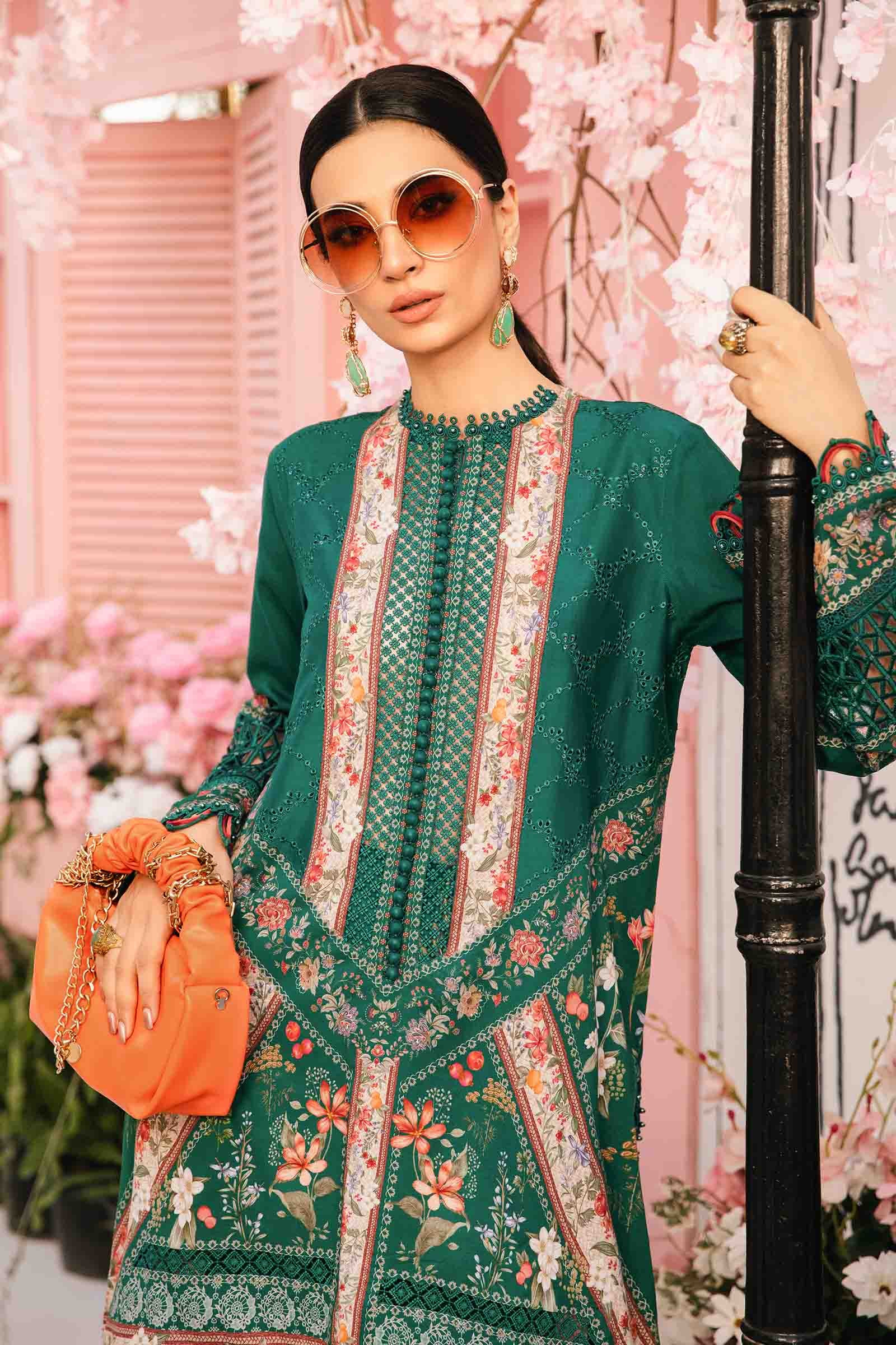 Maria B | M Prints Summer 25 | MPT-2610-A - by - Libasekhas UK - Registered Vendor of : Maria B - 100% Original Designer Dresss