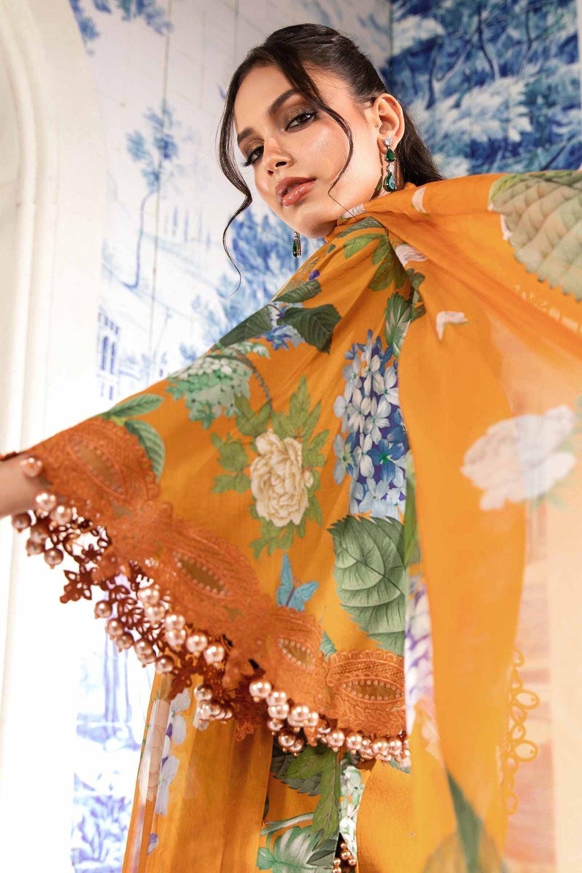 Maria.B | M Print Eid Edit | MPT-2210-B - by - Libasekhas UK - Registered Vendor of : Maria B - 100% Original Designer Dresss