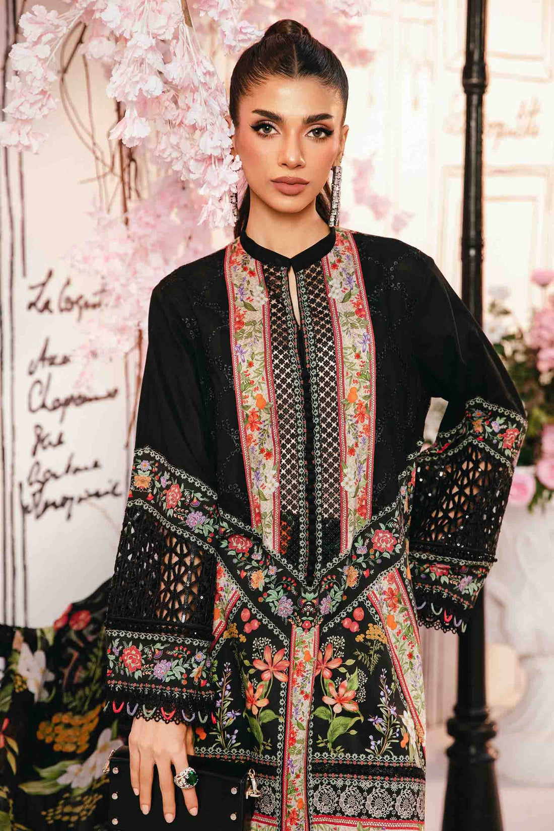 Maria B | M Prints Summer 25 | MPT-2610-B - by - Libasekhas UK - Registered Vendor of : Maria B - 100% Original Designer Dresss