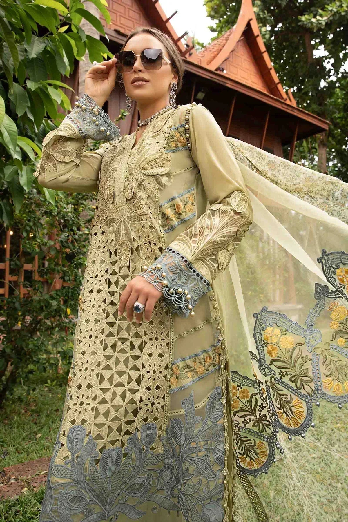 Maria B | Eid Lawn Collection | 10 - by - Libasekhas UK - Registered Vendor of : Maria B - 100% Original Designer Dresss