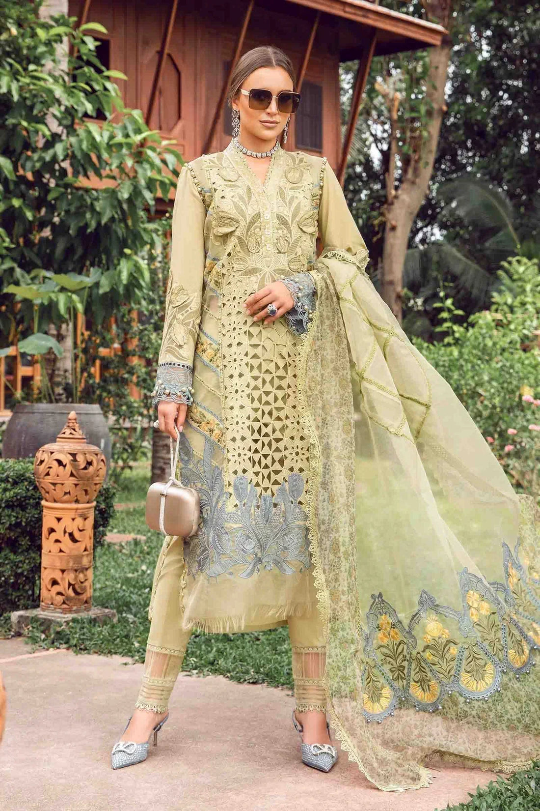 Maria B | Eid Lawn Collection | 10 - by - Libasekhas UK - Registered Vendor of : Maria B - 100% Original Designer Dresss