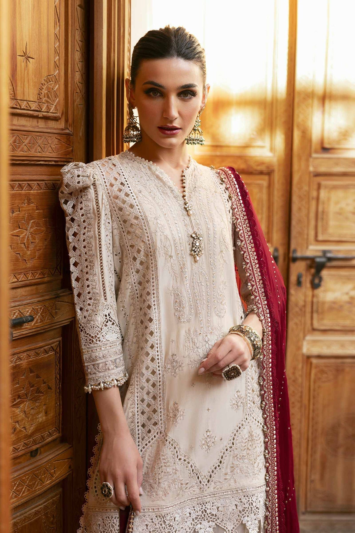 Maria B | Luxury Lawn 25 | D-2511-B - by - Libasekhas UK - Registered Vendor of : Maria B - 100% Original Designer Dresss