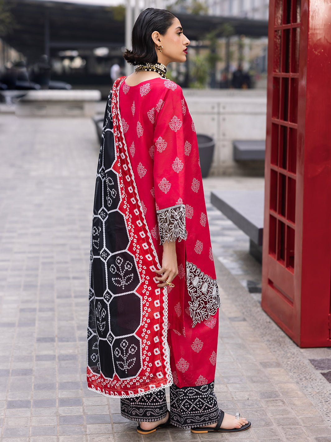 Mahnur | Broadway Luxury Lawn 25 | Azelea - by - Libasekhas UK - Registered Vendor of : Mahnur - 100% Original Designer Dresss