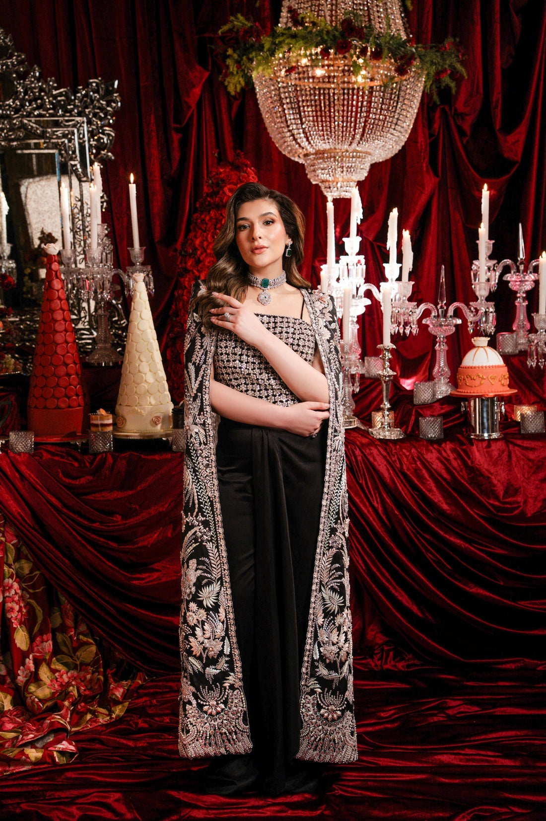 Sable Vogue | Laal Bagh Bridal Collection | SLB-1571 - by Libasekhas UK - Registered Vendor of : Sable Vogue - 100% Original Designer Dress