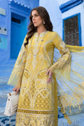 Maria B | Luxury Lawn 25 | D-2512-A - by - Libasekhas UK - Registered Vendor of : Maria B - 100% Original Designer Dresss