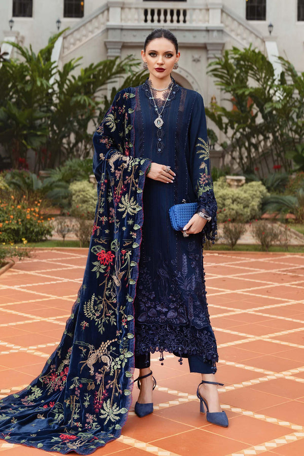 Maria B | Winter Luxe 25 | WL-1312 - by Libasekhas UK - Registered Vendor of : Maria B - 100% Original Designer Dress