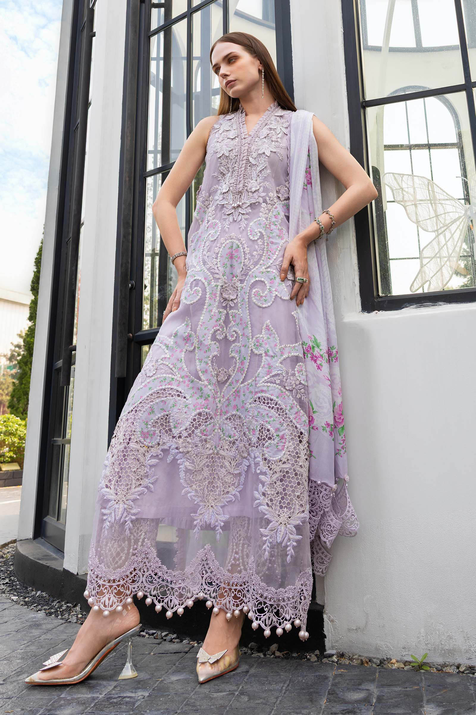 Maria B | luxury Lawn 26 | EL-26-12 - by Libasekhas UK - Registered Vendor of : Maria B - 100% Original Designer Dress