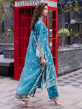 Mahnur | Broadway Luxury Lawn 25 | Scarlet - by - Libasekhas UK - Registered Vendor of : Mahnur - 100% Original Designer Dresss