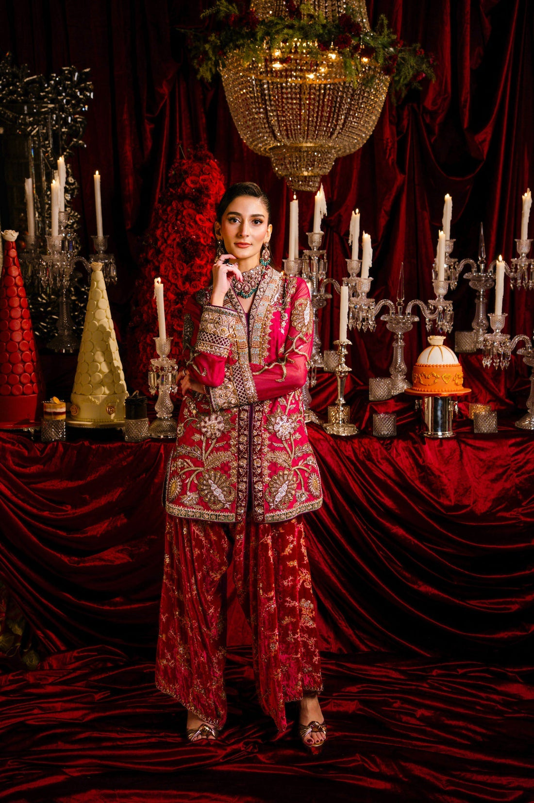 Sable Vogue | Laal Bagh Bridal Collection |SLB-1187 - by Libasekhas UK - Registered Vendor of : Sable Vogue - 100% Original Designer Dress