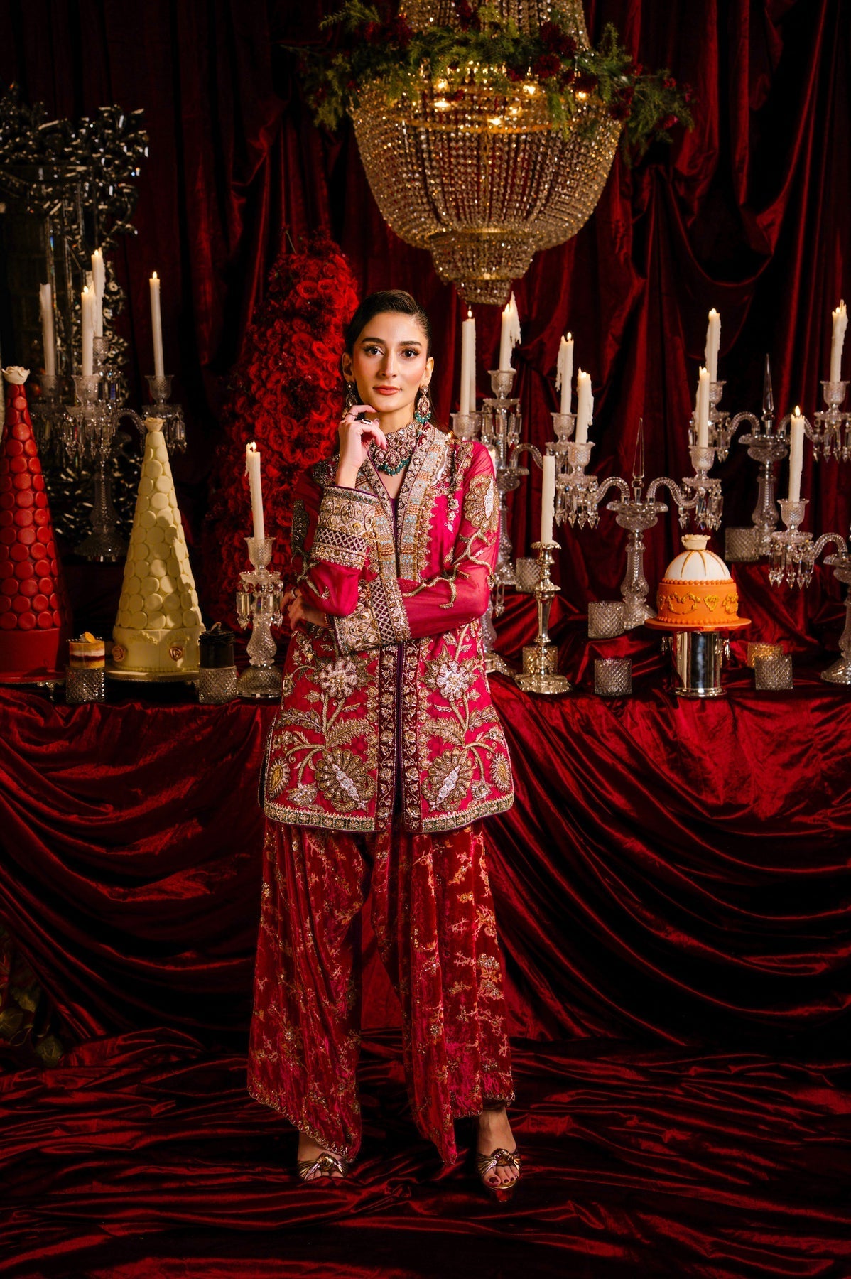 Sable Vogue | Laal Bagh Bridal Collection |SLB-1187 - by Libasekhas UK - Registered Vendor of : Sable Vogue - 100% Original Designer Dress