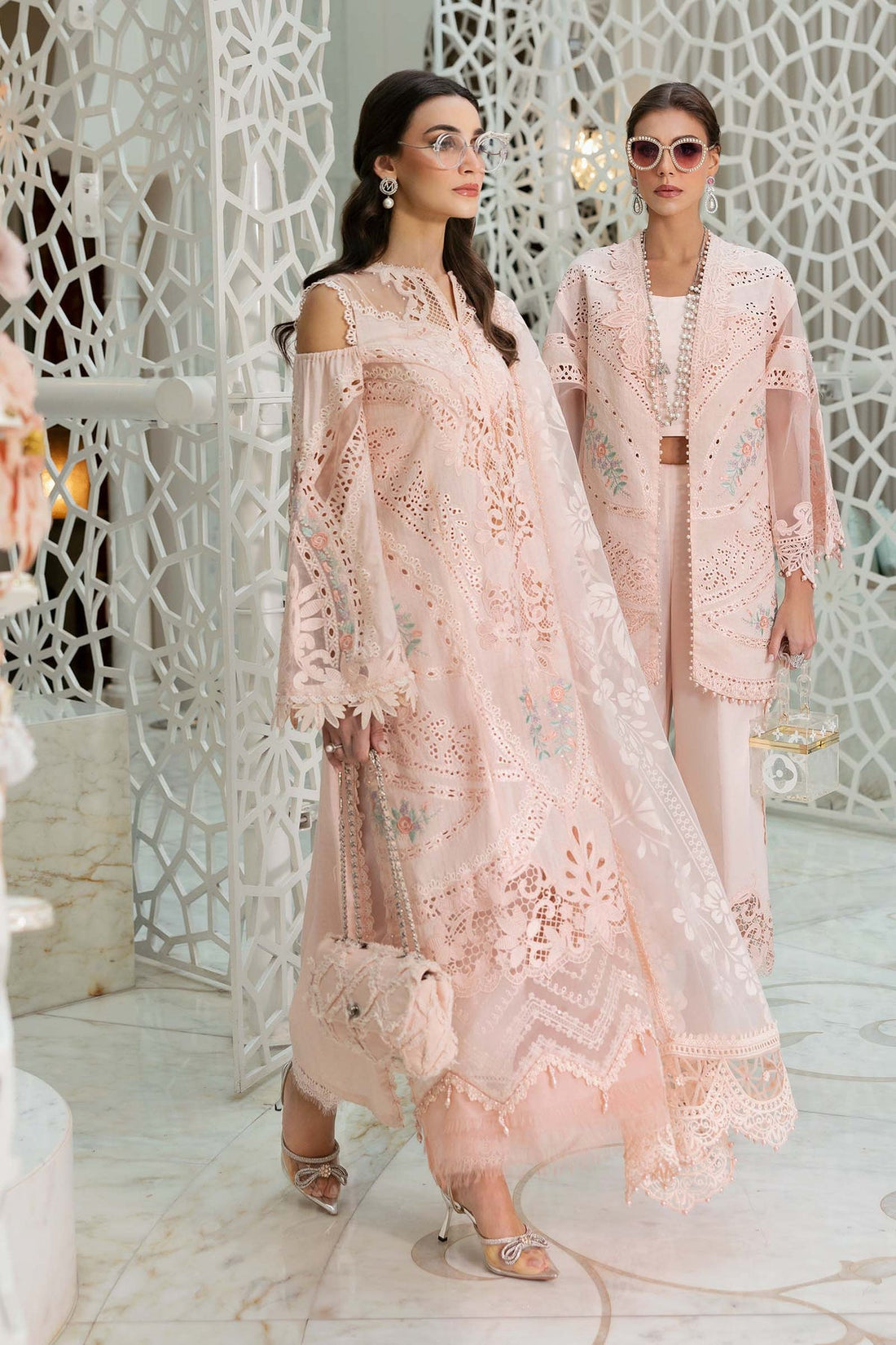 Maria B | Luxury Lawn 25 | D-2513-A - Ladies Clothes -  Libasekhas