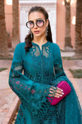 Maria B | Luxury Lawn 25 | D-2513-B - by - Libasekhas UK - Registered Vendor of : Maria B - 100% Original Designer Dresss