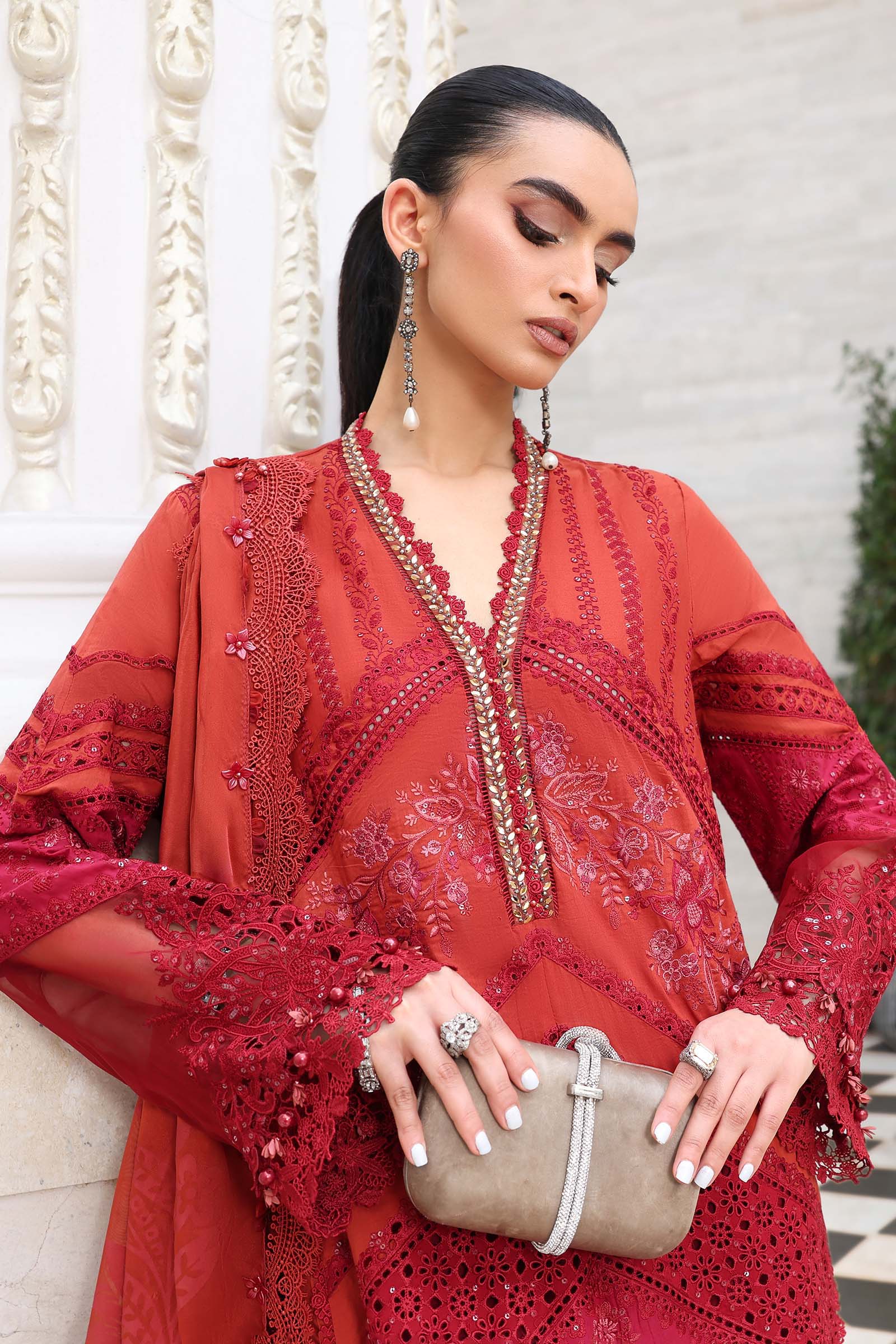 Maria B | luxury Lawn 26 | EL-26-13 - by Libasekhas UK - Registered Vendor of : Maria B - 100% Original Designer Dress