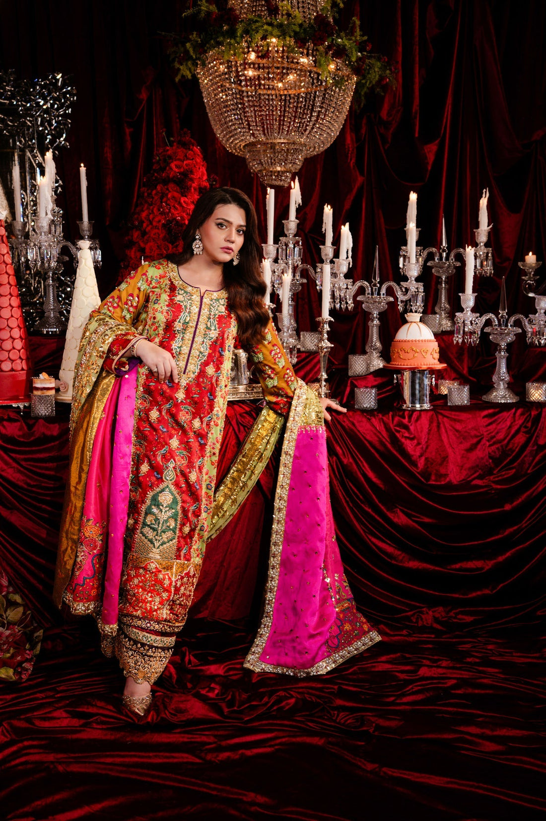 Sable Vogue | Laal Bagh Bridal Collection |SLB-1573 - by Libasekhas UK - Registered Vendor of : Sable Vogue - 100% Original Designer Dress