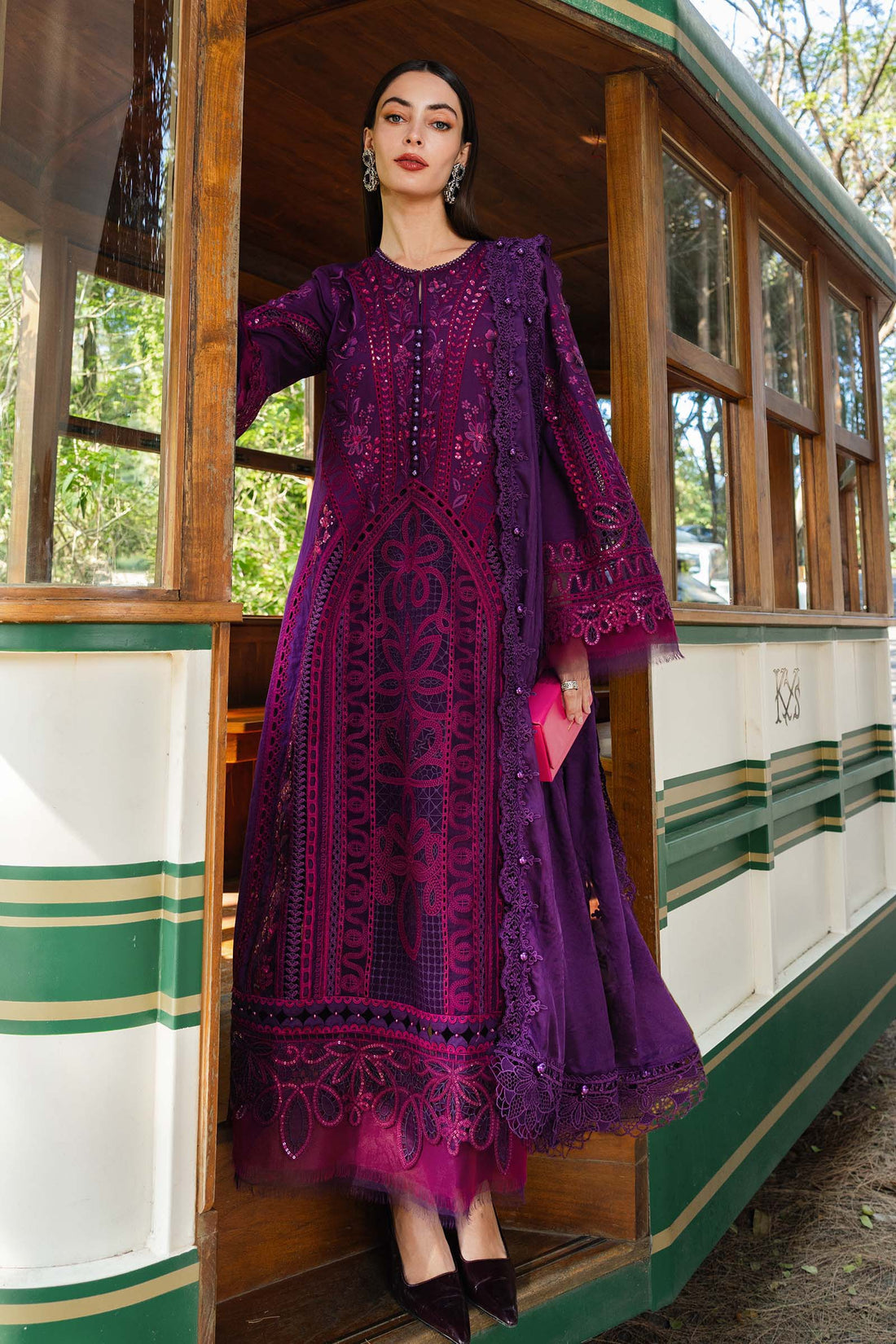Maria B | luxury Lawn 26 | EL-26-14 - by Libasekhas UK - Registered Vendor of : Maria B - 100% Original Designer Dress