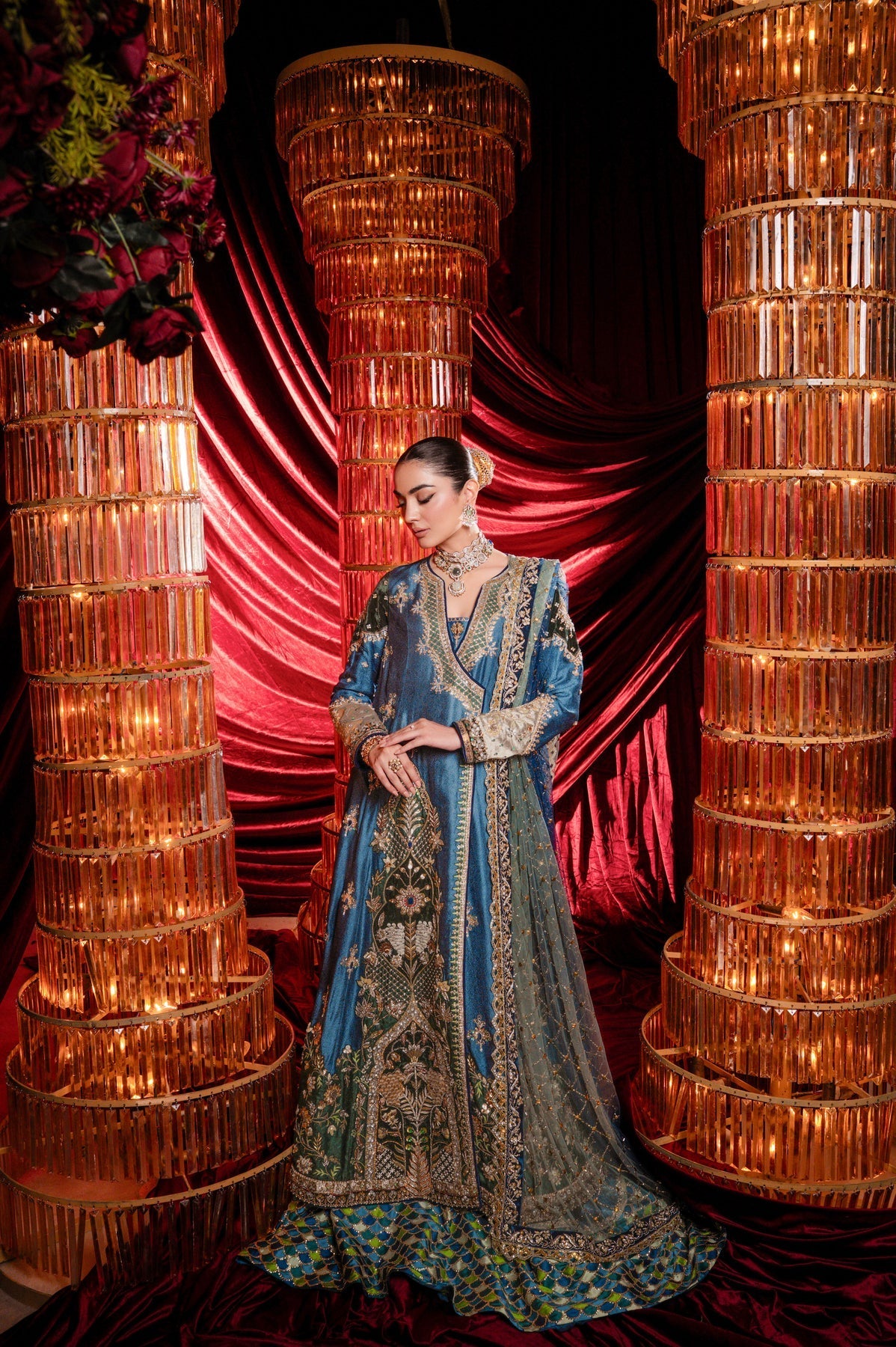 Sable Vogue | Laal Bagh Bridal Collection | SLB-1569 - by Libasekhas UK - Registered Vendor of : Sable Vogue - 100% Original Designer Dress