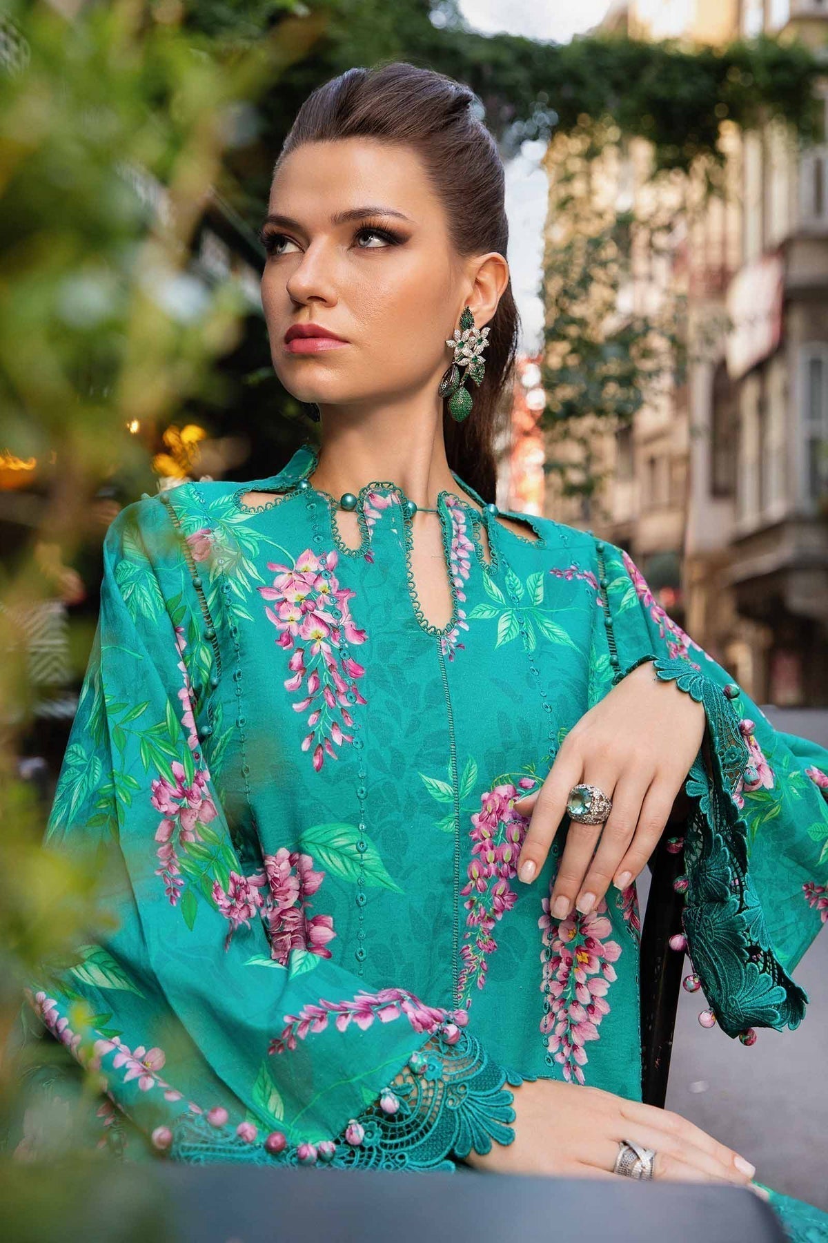 Maria B | M Prints Fall Edit 24 | MPT-2301-A - by - Libasekhas UK - Registered Vendor of : Maria B - 100% Original Designer Dresss