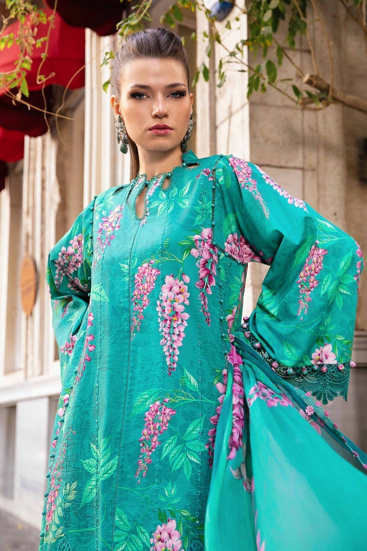 Maria B | M Prints Fall Edit 24 | MPT-2301-A - by - Libasekhas UK - Registered Vendor of : Maria B - 100% Original Designer Dresss