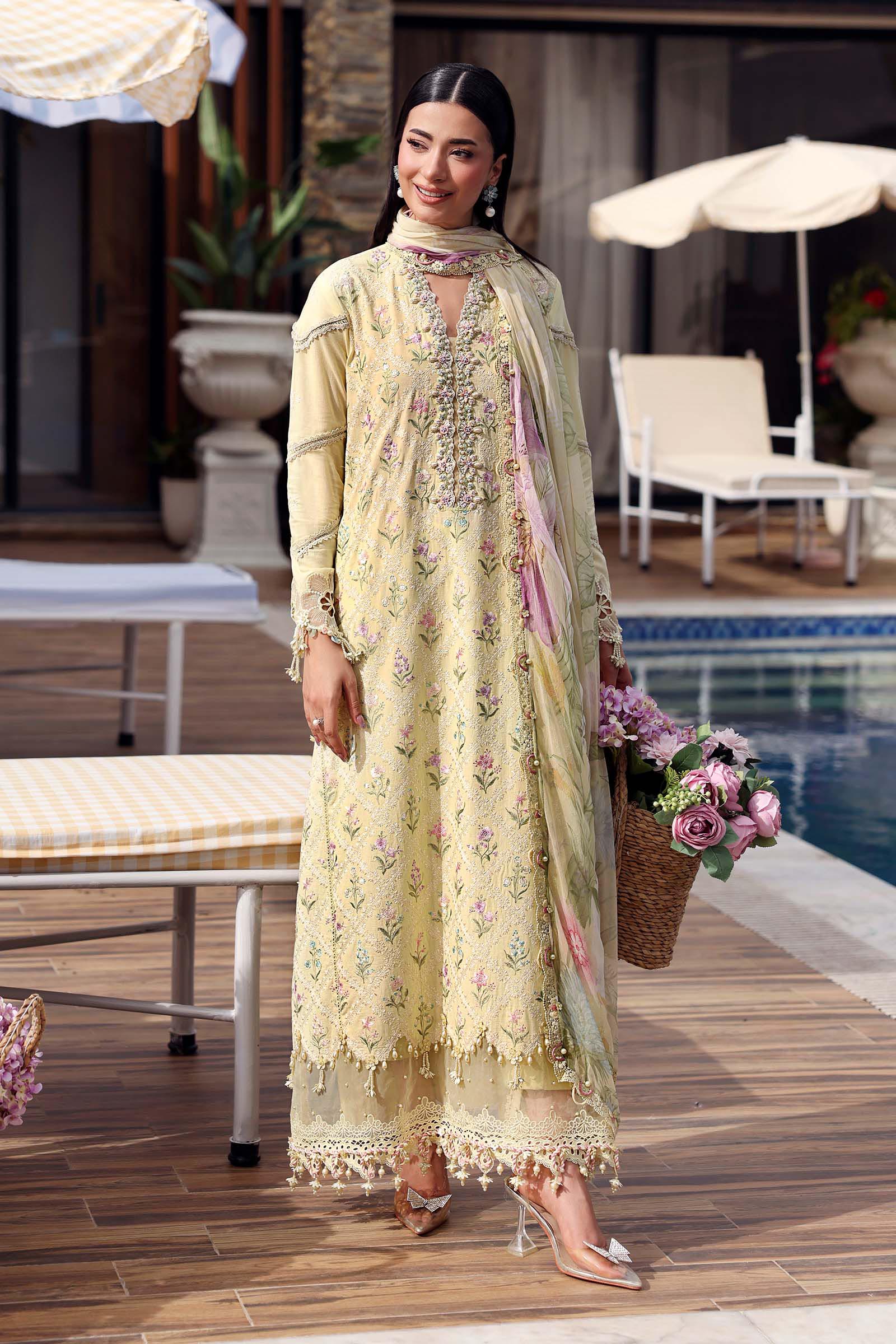 Maria B | M Prints 26 | MPT-3001-A - by Libasekhas UK - Registered Vendor of : Maria B - 100% Original Designer Dress