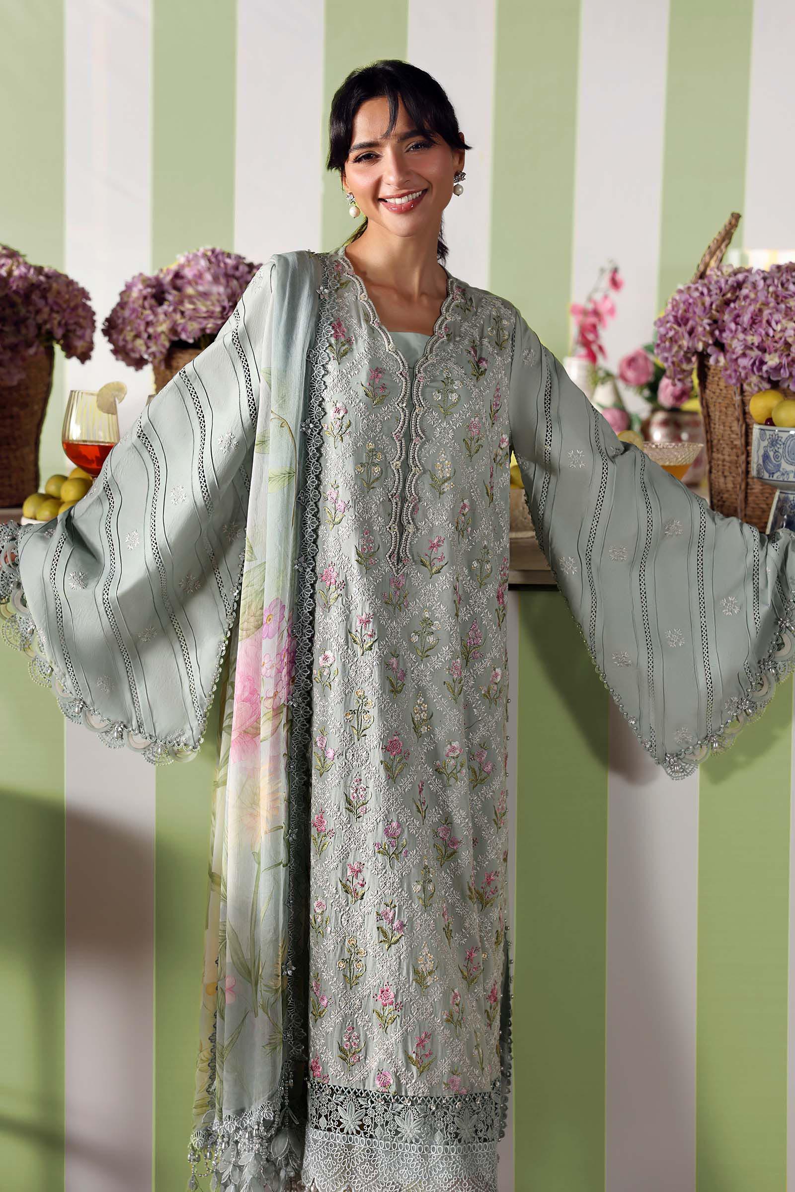 Maria B | M Prints 26 | MPT-3001-B - by Libasekhas UK - Registered Vendor of : Maria B - 100% Original Designer Dress