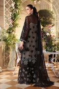 Maria b | Chiffon Formals 26 | MPC-26-101-Black - by Libasekhas UK - Registered Vendor of : Maria B - 100% Original Designer Dress
