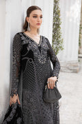 Maria B | Chiffon Formals 24 | Chiffon Suit | MPC-24-101 - by - Libasekhas UK - Registered Vendor of : Maria B - 100% Original Designer Dresss